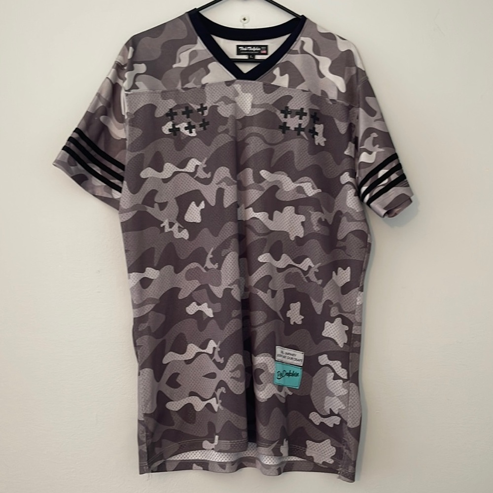 Pink Dolphin Prosperity Football Jersey